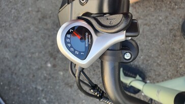 Cambio Shimano 7 velocidades - Prueba Touroll B2 e-bike