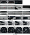 Varias imágenes del Xiaomi SU7, SU7 Max y SU7 Pro. (Fuente de la imagen: Weibo)