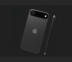 Applese rumorea que el próximo iPhone 17 Air será el smartphone más delgado de la compañía hasta la fecha. (Fuente de la imagen: Zellzoi vía X)