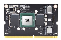 La Jetson TX2 NX tiene el tamaño de un módulo SO-DIMM. (Fuente de la imagen: NVIDIA)