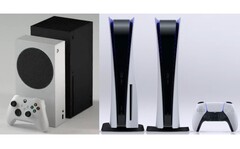 Las consolas Xbox y PS5 de nueva generación tienen componentes AMD personalizados. (Fuente de la imagen: Microsoft/Sony - editado)