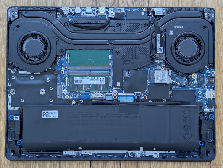 Interiores del Alienware 16 Aurora