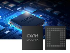 Una imagen promocional de los chips de memoria LPDDR5X de CXMT