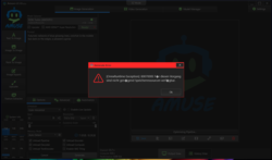 Divertido mensaje de error 