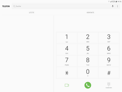 También se puede usar el Galaxy Tab S3 para hacer llamadas.