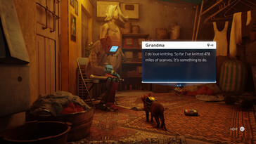 En la imagen: Una captura de pantalla del juego Stray.