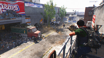 Una imagen que muestra la jugabilidad en Tom Clancy's The Division 2. (Fuente de la imagen: Steam)