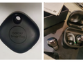Los Galaxy Buds Pro y Galaxy SmartTags pueden ser mostrados en el evento de la próxima semana Galaxy Unpacked. (Fuente de la imagen: NCC y Facebook Marketplace)