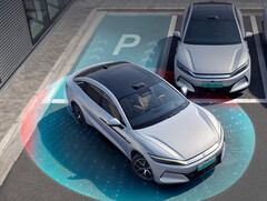 El sistema de autoaparcamiento Ojo de Dios Nivel 4. (Fuente de la imagen: BYD)