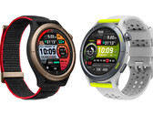 Amazfit Cheetah Pro y Cheetah, de izquierda a derecha. (Fuente de la imagen: Roland Quandt)