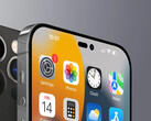 el iPhone 14 Pro Max ofrecerá una muesca en forma de píldora para el Face ID y un agujero perforado para la cámara selfie. (Fuente de la imagen: Gizmochina)