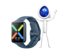 El "OPPO Watch 2" con una mascota de Ambiq. (Fuente: Ambiq)
