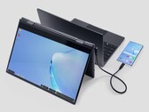 El NexDock 360 se puede conectar a un teléfono inteligente a través de un solo cable. (Fuente de la imagen: Computadora Nex)