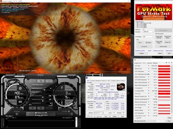 Prueba de esfuerzo FurMark (PT 100%)