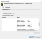 Información del sistema Nvidia