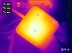 Fuente de alimentación durante la prueba de esfuerzo