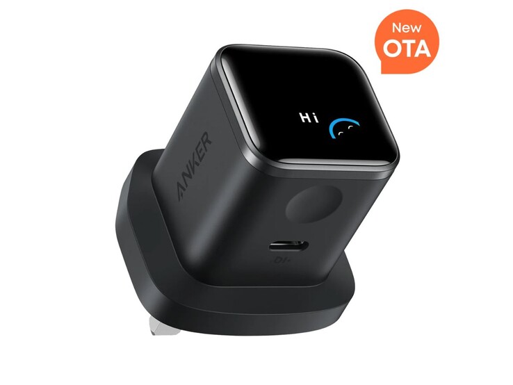 El Anker Nano Charger (45W, Smart Display) para el Reino Unido