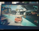 Jugabilidad de Cyberpunk 2077 en HP Victus con GPU RTX 5050 a 1080p con ajustes medios (Fuente de la imagen: Dawid Does Tech Stuff/YouTube)