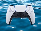 Se muestra el mando DualSense PS5 sumergido en agua (Fuente de la imagen: Sony PlayStation con modificaciones)