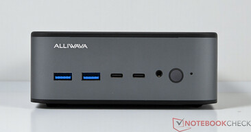 Alliwava GH8 - Conexiones en el panel frontal