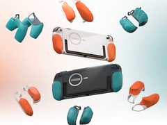 Una maqueta de los puños modulares de Genki para Nintendo Switch 2 (fuente de la imagen: Kickstarter)