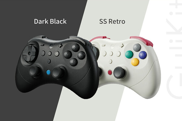 Los colores del GuliKit Elves 2 Pro coinciden con los de los mandos de la Sega Saturn. (Fuente de la imagen: GuliKit)