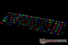 Iluminación RGB por tecla