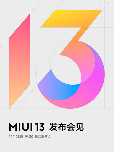 Fecha de lanzamiento de MIUI 13. (Fuente de la imagen: Xiaomi)
