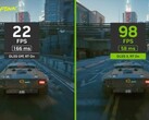 NVIDIA DLSS 3 encendida y apagada en Cyberpunk 2077 (Fuente: Wccftech)