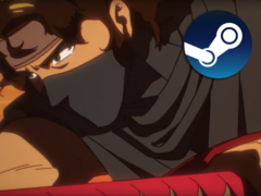 Ninja Gaiden: Ragebound devuelve la serie a sus raíces originales en 2D. En la imagen, una captura de pantalla del tráiler oficial del juego con el logotipo de Steam en la parte superior. (Fuente de la imagen: Steam - Editado)