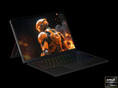 El OneXPlayer Super X estará disponible en Kickstarter a finales de septiembre de 2025. En la imagen: una imagen promocional del dispositivo portátil de juego. (Fuente de la imagen: OneXPlayer)