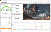 Fire Strike (modo batería, Overboost)