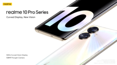 La serie 10 Pro se lanza a nivel mundial. (Fuente: Realme)