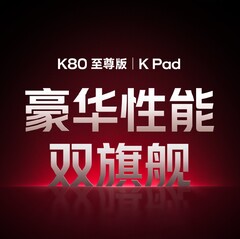 La Redmi K Pad y la Redmi K80 Extreme Edition 