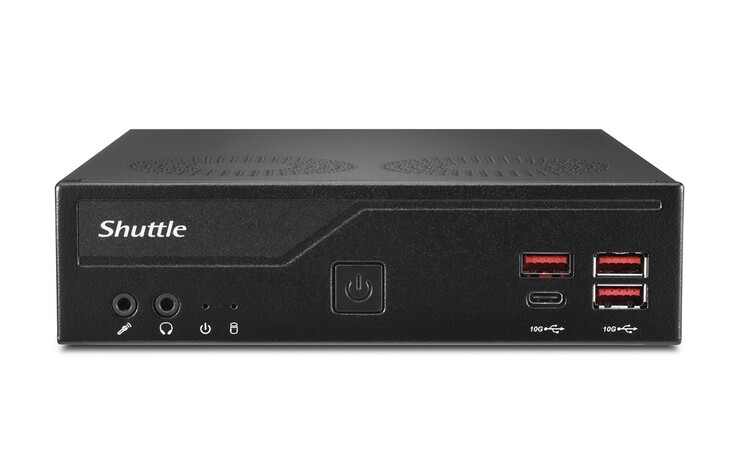 El Shuttle XPC Slim DB860 pesa tan sólo 1,3 kg o 2,87 lb.