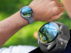 El smartwatch LZAKMR A2 tiene una cámara en su lateral. (Fuente de la imagen: LZAKMR)