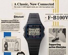 Los nuevos relojes F-B100W de Casio, equipados con Bluetooth, ya están a la venta.