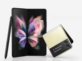 Los Galaxy Z Fold4 y Galaxy Z Flip4 se parecerán a sus predecesores, en la imagen. (Fuente de la imagen: Samsung)