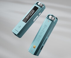 El reproductor MP3 portátil de audio de alta resolución Fiio Snowsky Echo está disponible en color azul cielo.