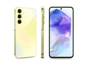 El Samsung Galaxy A55 5G impresiona en el análisis de pantallas de DxOMark. (Imagen: Samsung)