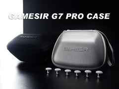 La funda de transporte GameSir G7 Pro viene con tres pares de thumbsticks. (Fuente de la imagen: GameSir)