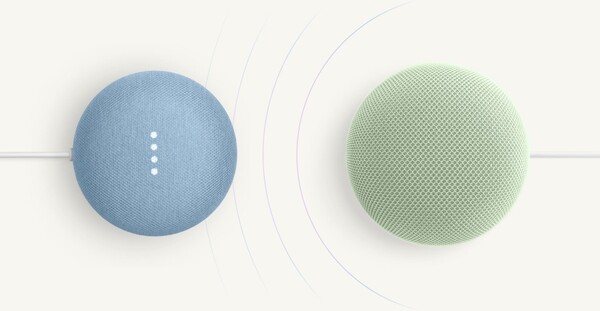 El altavoz doméstico de Google puede agruparse con otros altavoces Nest y pantallas Nest. (Fuente de la imagen: Google)