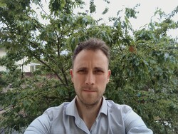 Una selfie con la cámara frontal del ThinkTab X11