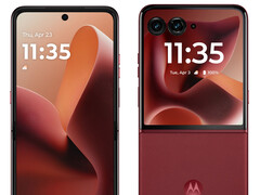 El Rojo Río será uno de los cuatro colores de lanzamiento del Razr 60 Ultra. (Fuente de la imagen: vía Evan Blass)