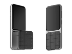 El Sidephone SP-01 (en la imagen) tiene un teclado intercambiable, con opciones únicas como un diseño QWERTY o T9. (Fuente de la imagen: Sidephone)
