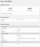 Sony Xperia 5 III. (Fuente de la imagen: Geekbench)