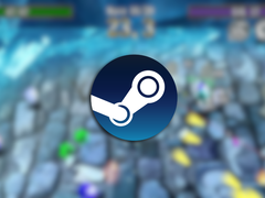 En la imagen, una captura de pantalla borrosa del juego Vital Shell con el logotipo de Steam superpuesto. (Fuente de la imagen: Steam - editado)