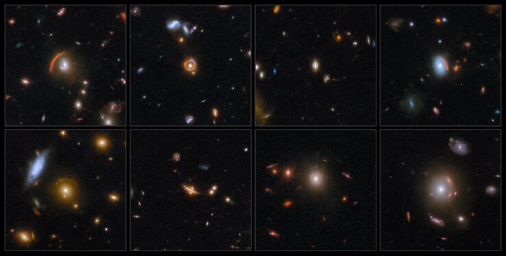 La imagen Webb del mes de septiembre (Fuente de la imagen: ESA/Webb, NASA, CSA, G. Gozaliasl, A. Koekemoer y M. Franco)