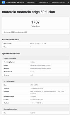 (Fuente de la imagen: Geekbench)