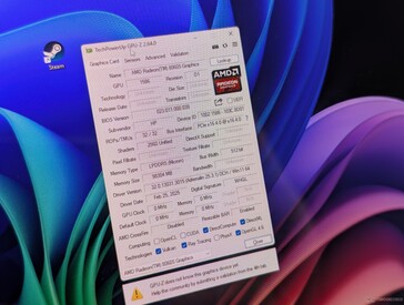 GPU-Z mostrando la capacidad de VRAM direccionable después de ajustarla a 96 GB